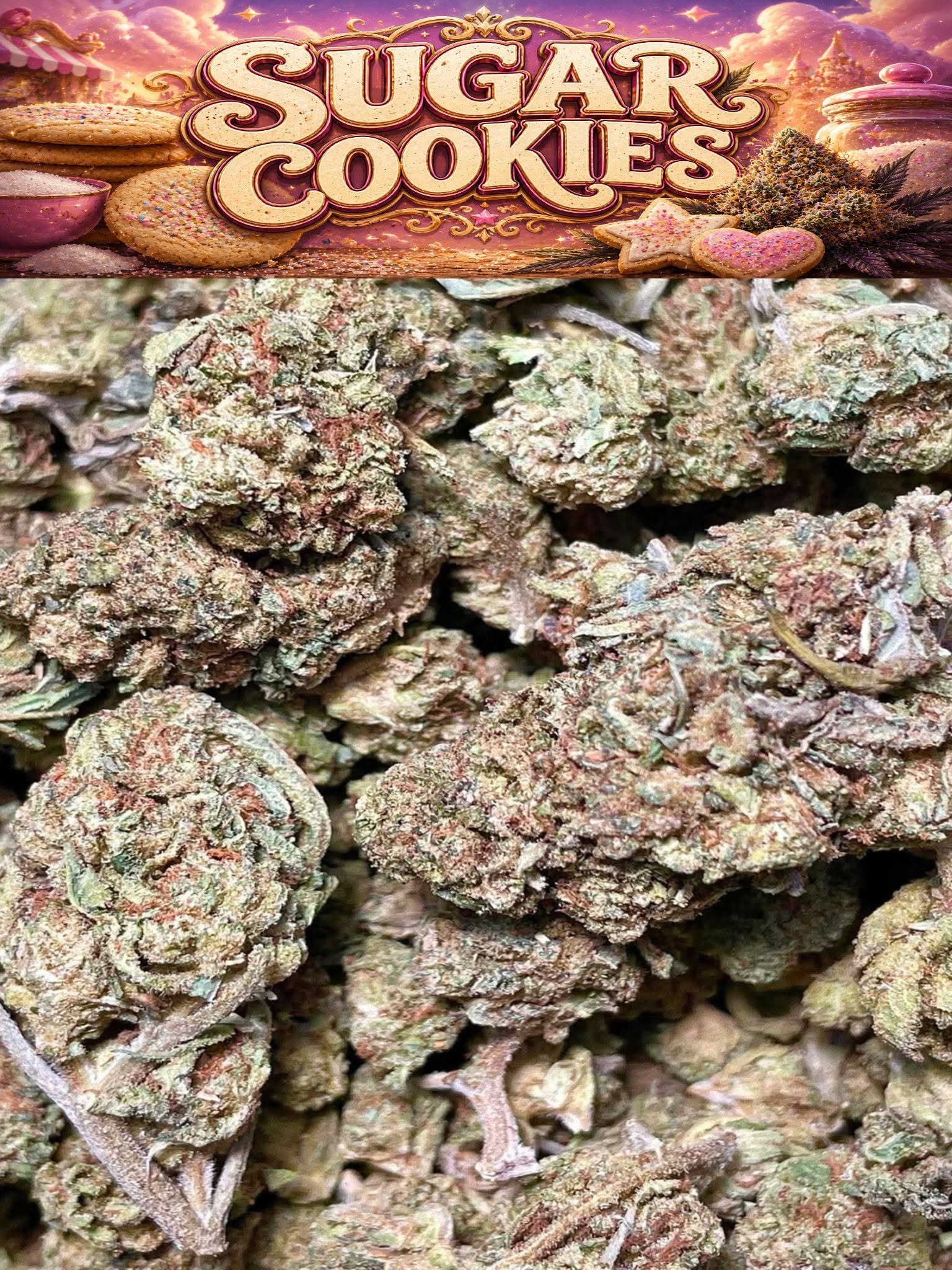 Sugar Cookies AAA smalls (14G)