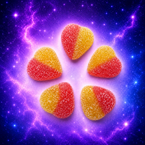 Enchanted Treats - peach hearts